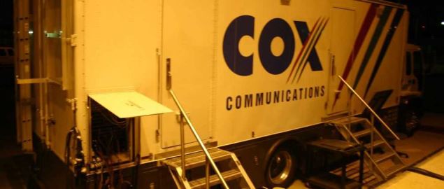 Cox Communications trailer at the 2006 SNUPY Awards.