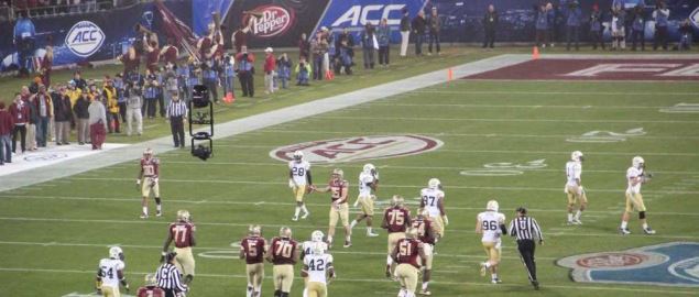 2014 ACC Championship game between Florida State and Georgia Tech.