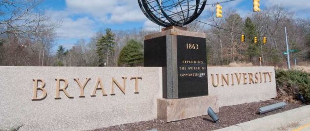 Bryant University, Smithfield, Rhode Island.