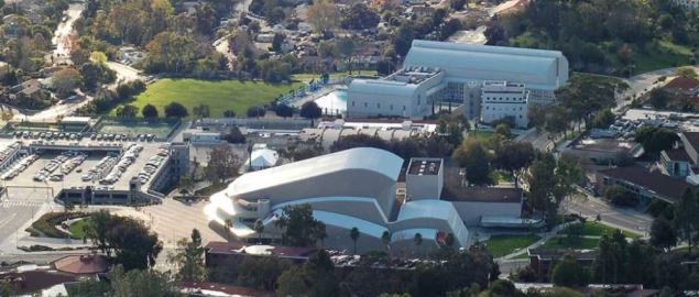 Cal Poly University, viewed from above.