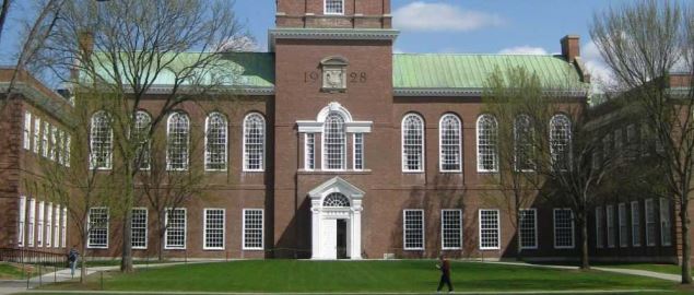 Baker Library at Dartmouth College.