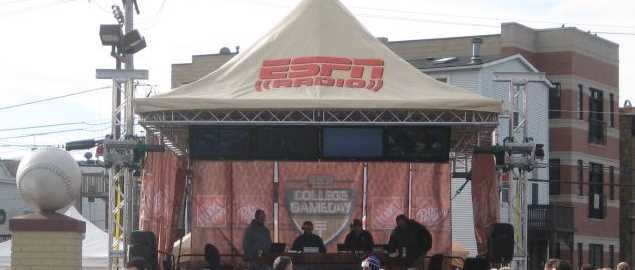 ESPN Radio event in Chicago.