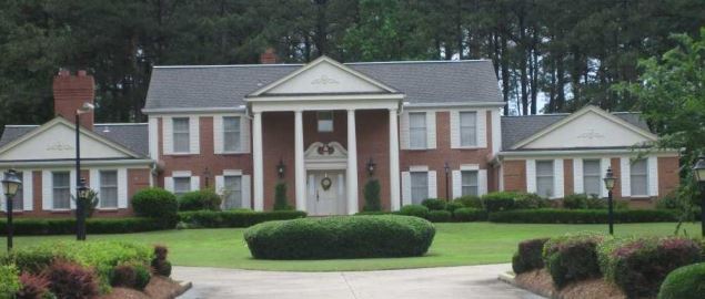 President's Home at Grambling State University. 