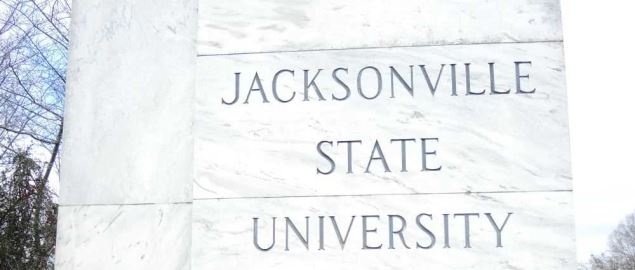 Jacksonville State University entrance.