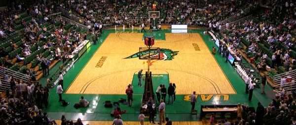 Bartow Arena at the University of Alabama in Birmingham, home game against Butler.