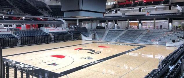  Renovated Fifth Third Arena Interior, home of the Cincinnati Bearcats.
