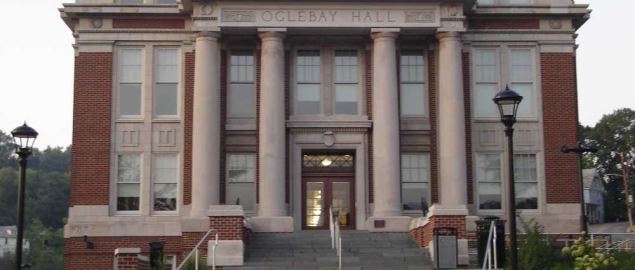  Oglebay Hall sits on the Downtown Campus of West Virginia.